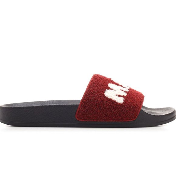 Marni | Logo Slides in Burgundy - Picture 2 of 5